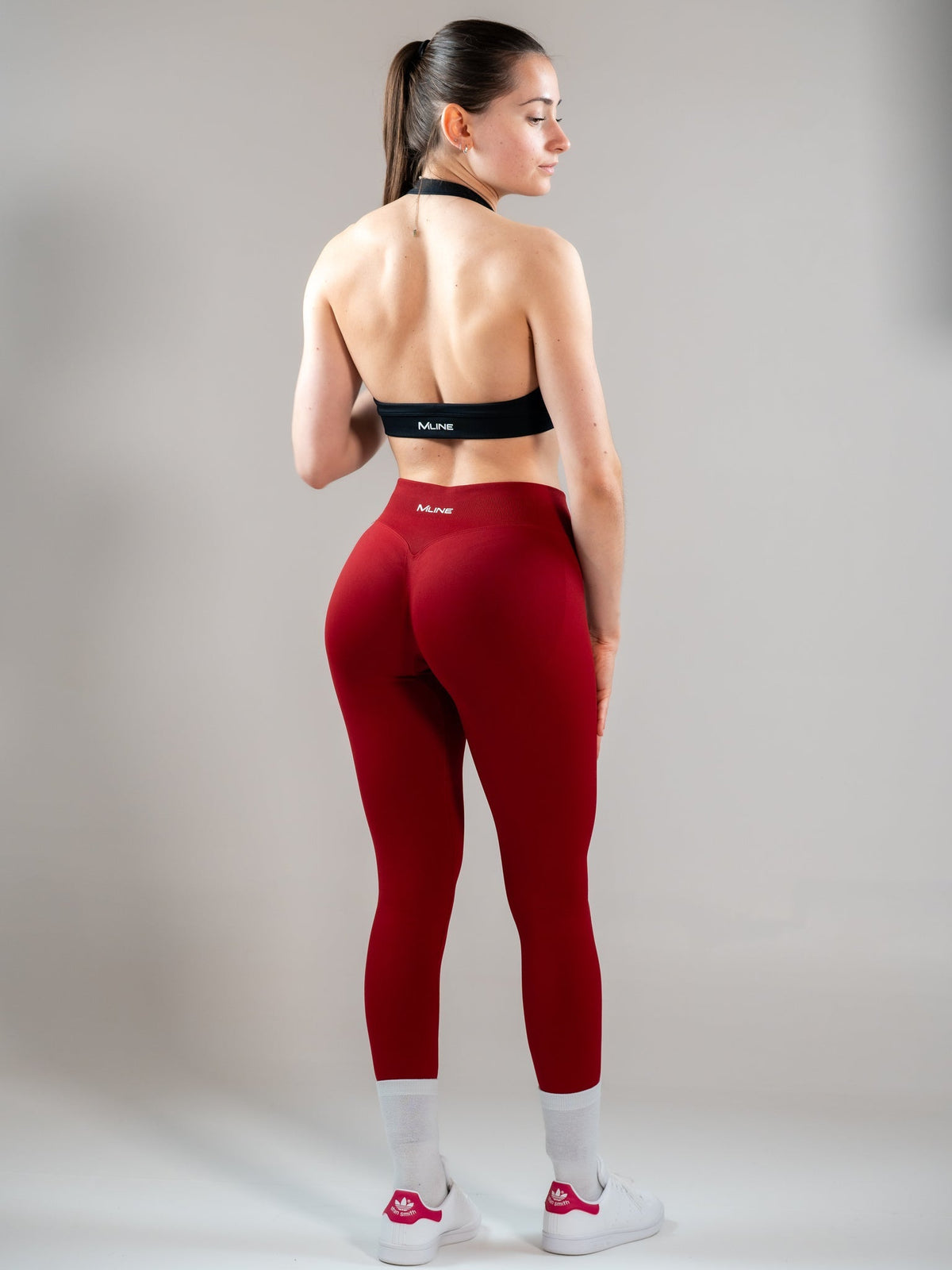 Leggings scrunch - Rouge