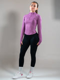 Veste zippé - Rose violet