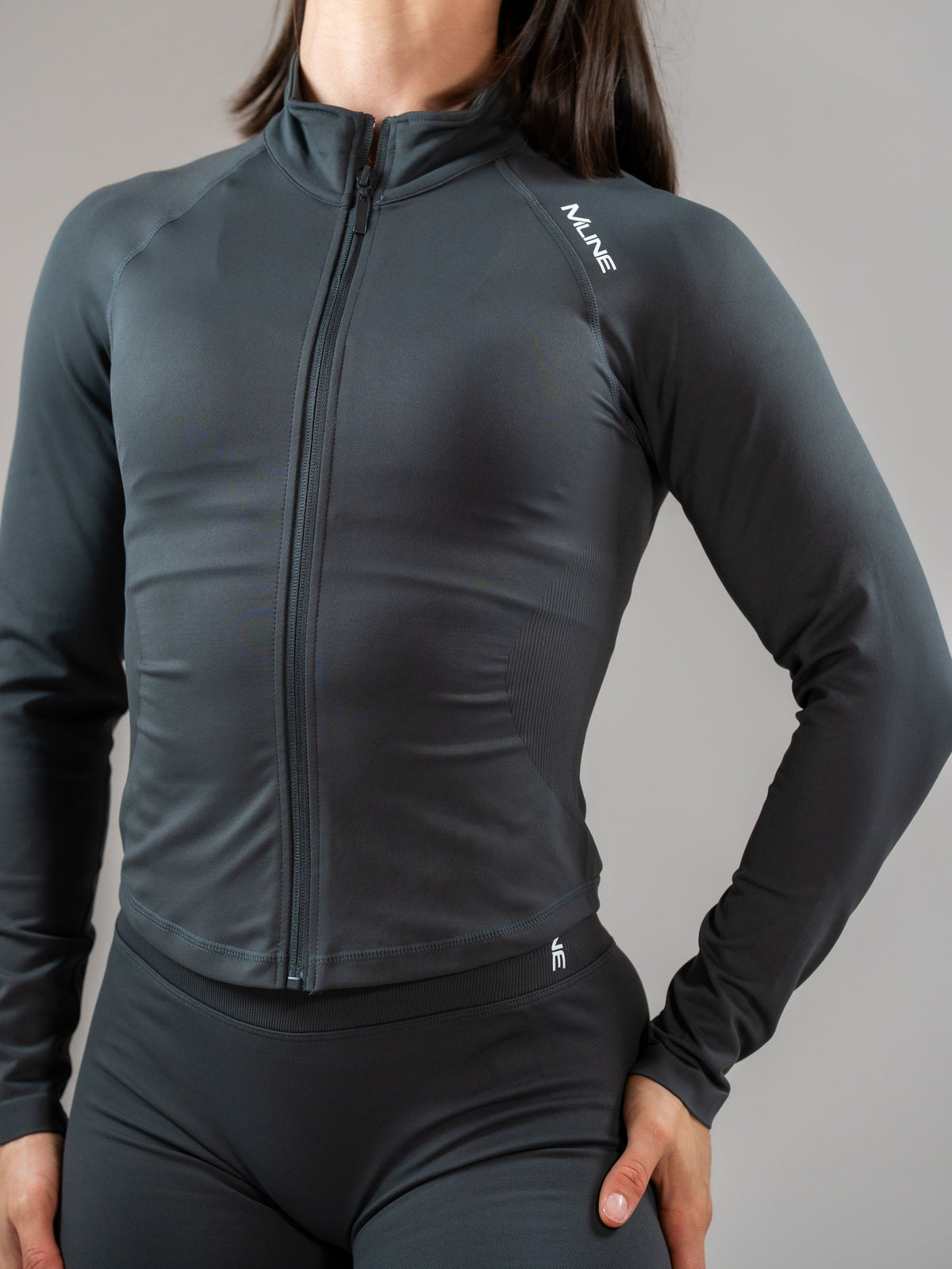 Veste zippé – Rose violet